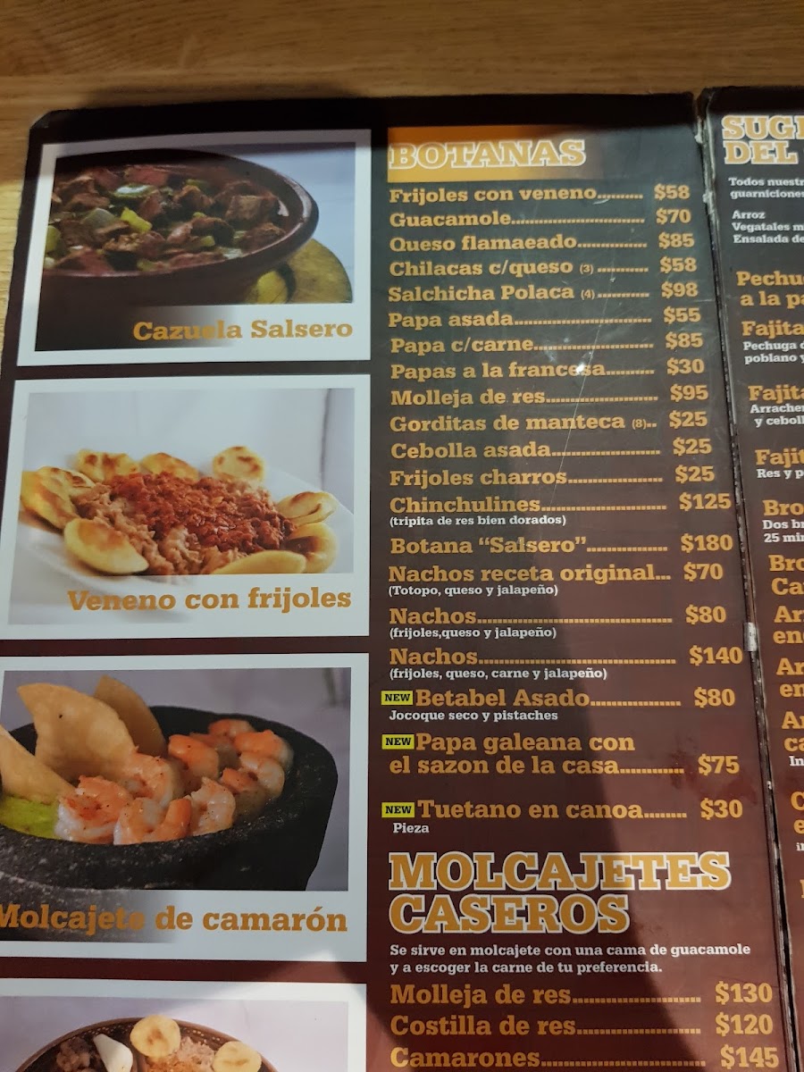 Salsero Menu - Image 4